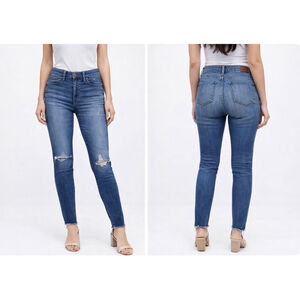 Women's Madewell Blue 9" High-Rise Skinny Jeans Size 27